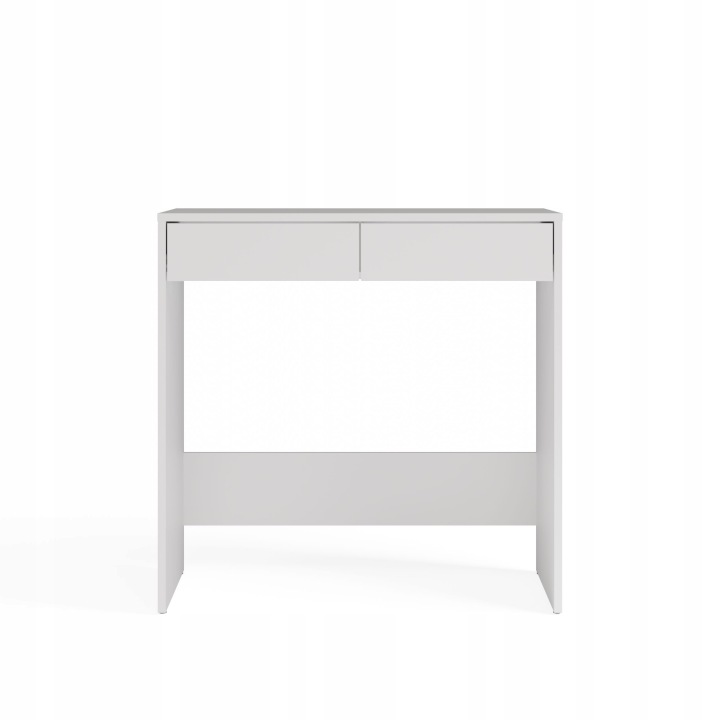 Письмовий стіл TopEshop білі прямокутні з 2 шухлядами 81x50x80 см (після повернення) — фото 10