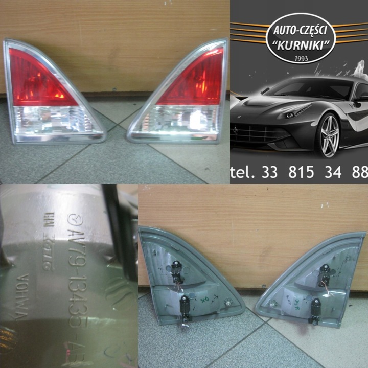 FEUX PHARE DROIT GAUCHE ARRIÈRE ARRIÈRE MAZDA BT-50 BT 50