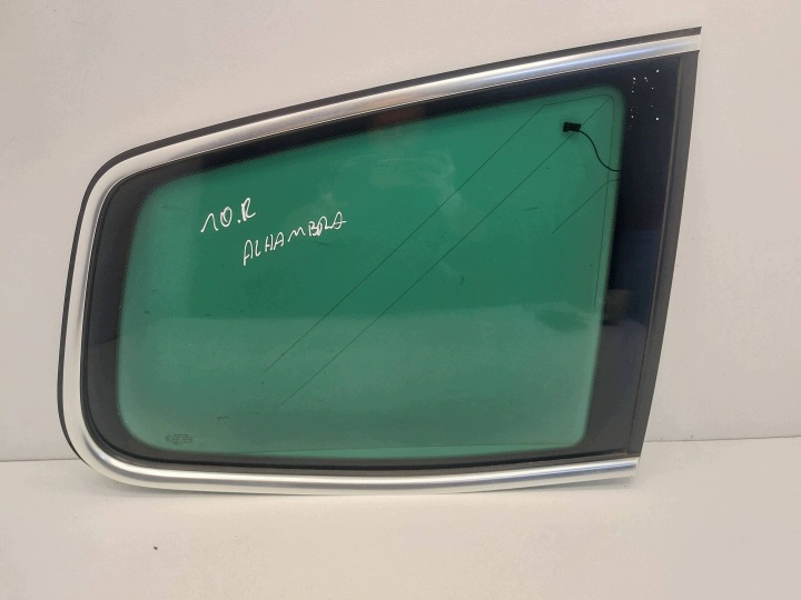 VW SHARAN 7N SEAT ALHAMBRA MK2 10r FENSTER Karoserie rechts heck CHROM