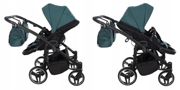 Junama Duo V3 візок для дітей для двійні 2 в 1 03 + Аксесуари | Супер Якість — фото 6