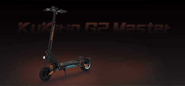 Электрический самокат Kukirin G2 Master 2000 Вт 60 км/ч 52 В 20,8 Ач аккумулятор 10 дюймов внедорожные колеса 19