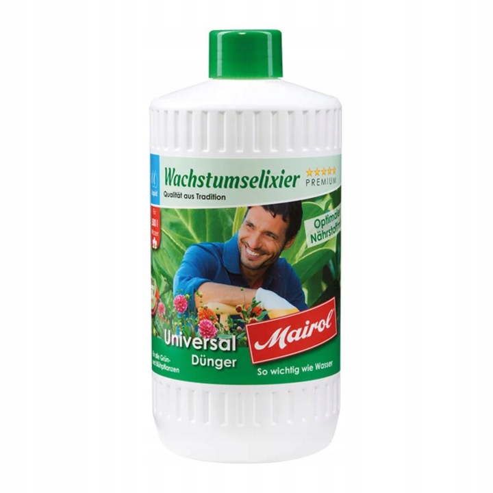 Wachstumselixier 1L – univerzální hnojivo pro zelené a kvetoucí rostliny