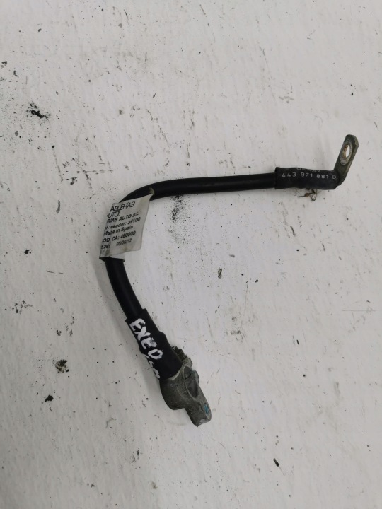 Morsetto polo negativo usato SEAT EXEO 3R1971235A 2.0 TDI