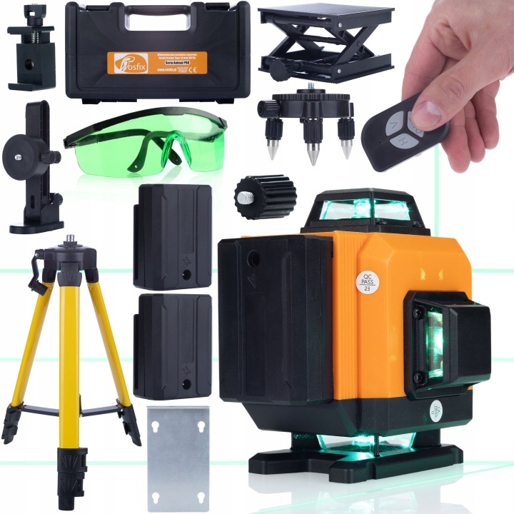 Křížový Laser Vodováha 360 16 L Stativ Na Brýle