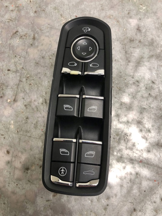 prekidač podizača prozora stakla lijevi prednji dio PORSCHE PANAMERA 970 7PP959858K