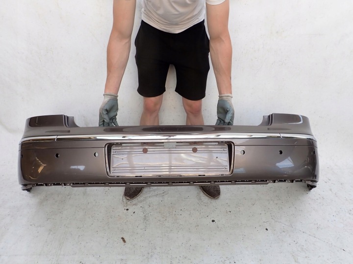 VW PHAETON LIFT 10-16 Stoßstange heck hinten PDC