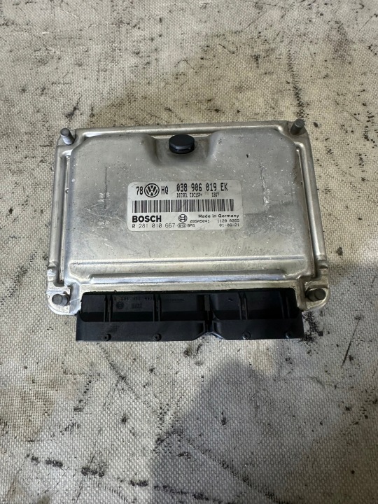 control unit computer of the engine VOLKSWAGEN VW PASSAT B5 1.9TDI 038906019EK