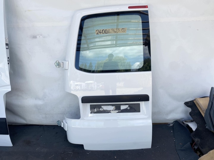 VW TRANSPORTER T6 T5 10- Tür hinten SKRZYDELKA links heck links BIALE 17r.