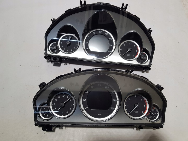 MERCEDES W212 2.2 CDI Instruments tachymètre compte tours Horloge montre tableau bord ANGLIK