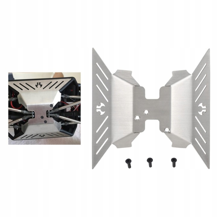 Автомобіль RC з нержавіючої сталі 1/10 Заміна запчастин DIY Upgrade Протиковзкий Диск — фото 7