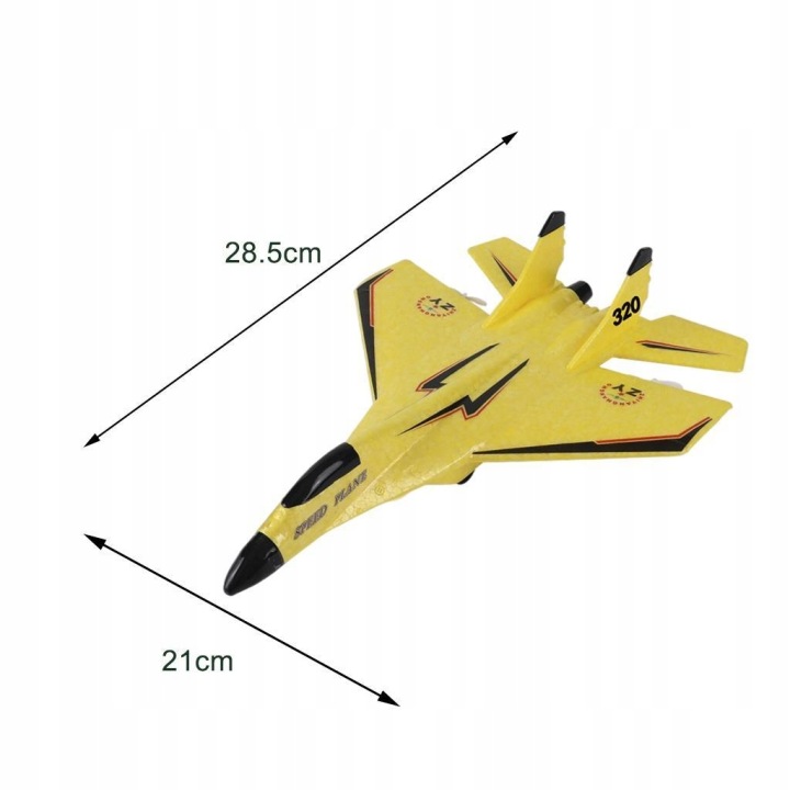 2.4 г 2CH EPP Foam RC Літак Outdoor Game Планер USB Червоний 2 шт. Акумулятор — фото 9