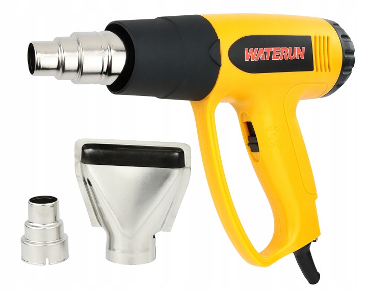 Horkovzdušná Pistole Waterun WT-706 2000W 2 Rychlostní Stupně LCD 100-650C