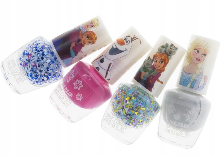 Крижане серце FROZEN набір 12 лаків для фарбування нігтів на подарунок — фото 3