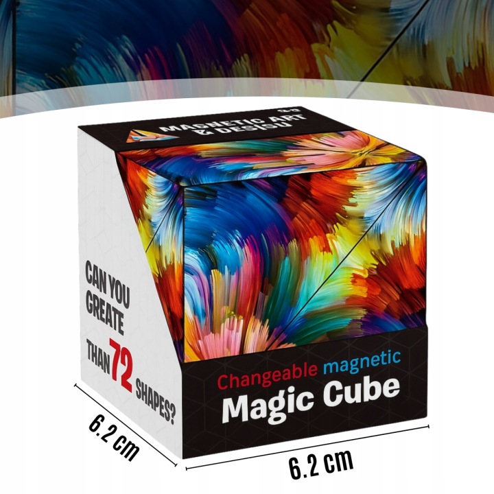 Фіджет MagicCube Кубик Антистрес Магнітна EDU 1 шт. — фото 10