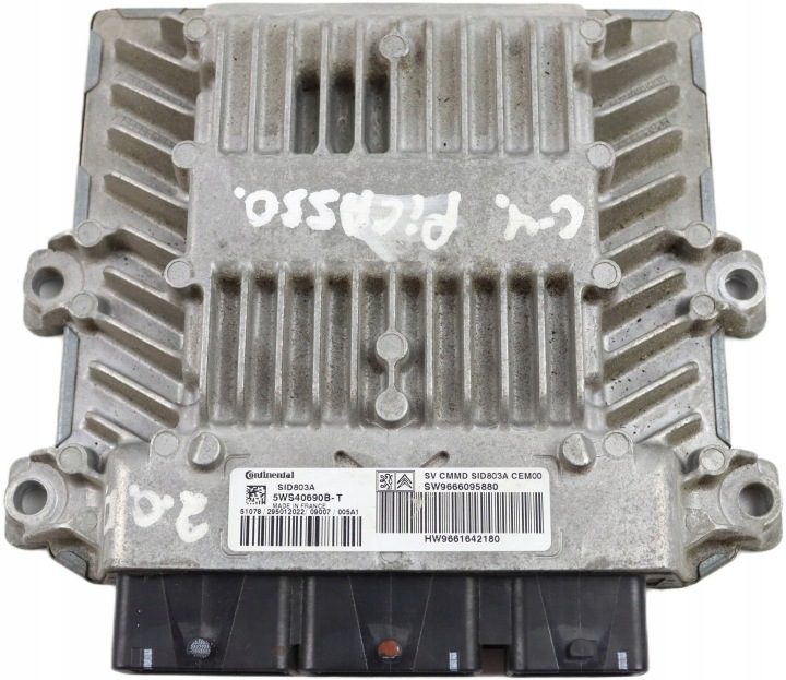 CITROEN C4 PICASSO und Computer DES MOTORS 2.0 HDI 9666095880 9661642180