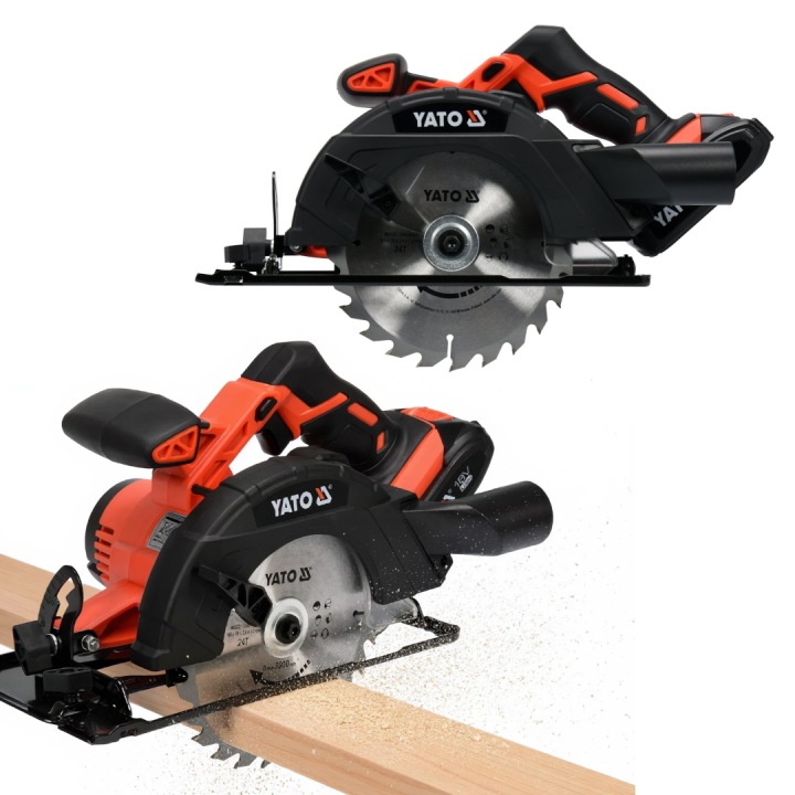 18V Kotoučová Pila Sada 2AH Yato YT-82810