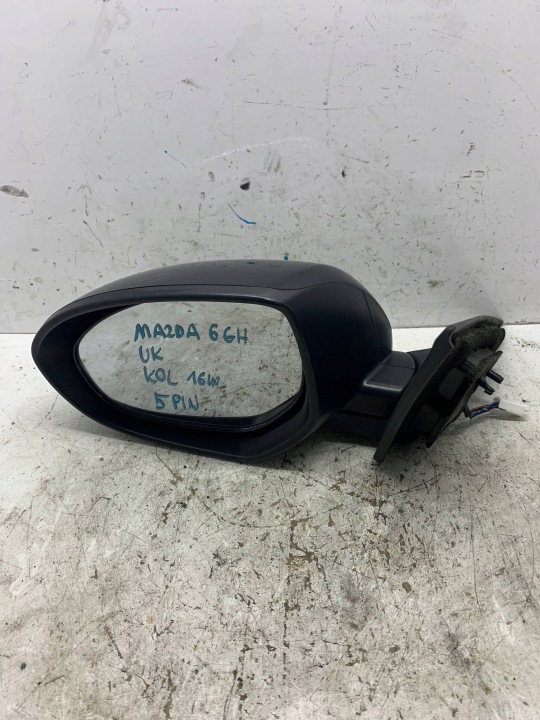 Spiegel äußere links 5 PIN MAZDA 6 GH (2007-2010) Farbe 16W UK