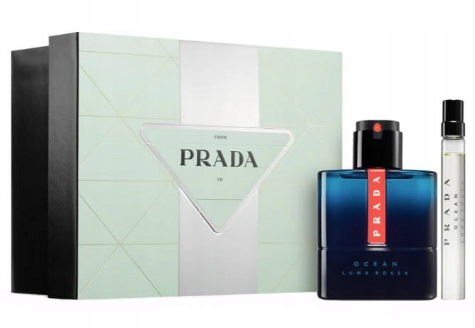 prada luna rossa woda perfumowana 100 ml   zestaw  