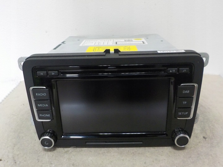 VW GOLF VI JETTA RADIO original DAB 3C8035195H