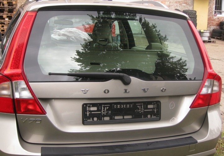 VOLVO V70 III 08R KOMBI PORTELLONE POSTERIORE COFANO PORTELLONE COFANO POSTERIORE completa delle ruote.484-16