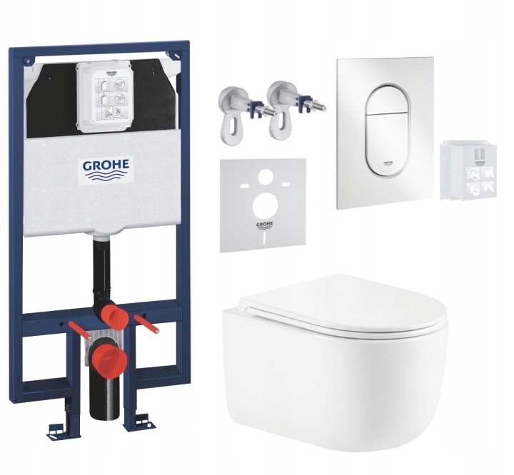 7v1 Wc Set, Stelaz Grohe Slim Wc Mísa Tornado Imprese Tlačítko