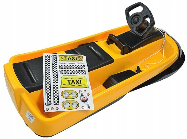Снігокат Hamax Sno Taxi з Кермом Двомісні Санки — фото 2
