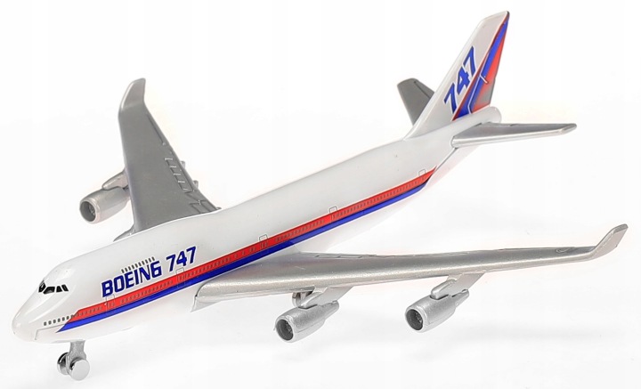 BOEING 747 літак пасажирський металева модель WELLY — фото 6