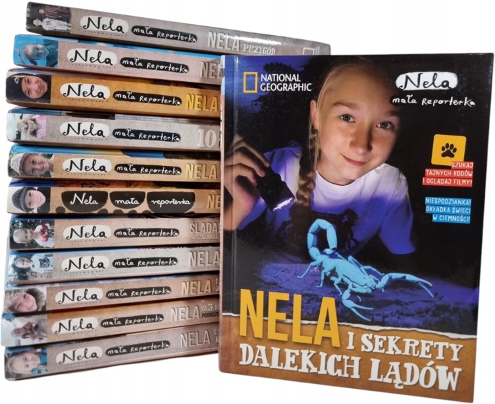 Zdjęcie egzemplarza: Nela Mała Reporterka / zestaw 12 książek dla dzieci i młodzieży