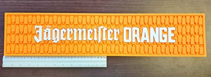 Jagermeister Barová Podložka Odkapávač Guma Jelen Lovec Unikát Oranžová