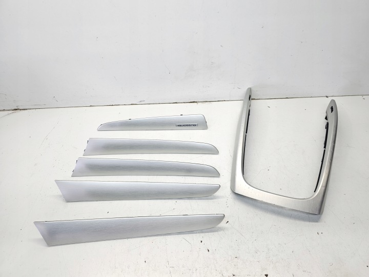DEKOR DEKORY door TUNELU AUDI Q5 8R SZCZOTKOWANE aluminium