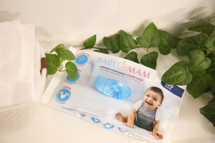 Ароматні мішечки на використані підгузки BABYMAM 100 шт. — фото 2