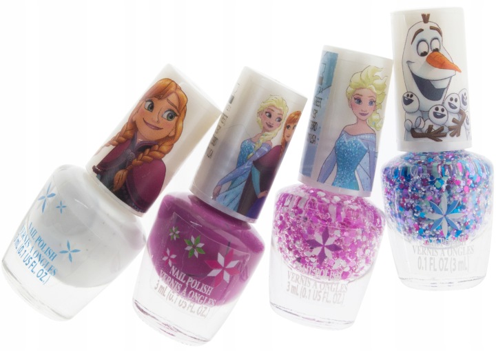 Крижане серце FROZEN набір 12 лаків для фарбування нігтів на подарунок — фото 5