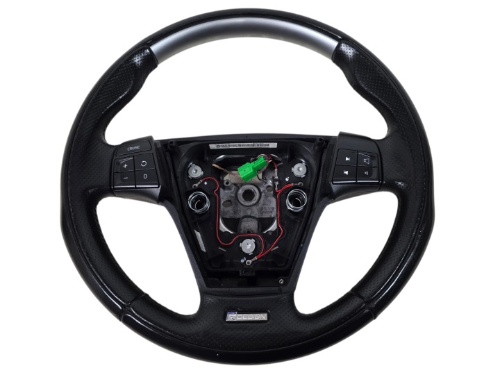 VOLVO C30 R-DESIGN 2007 lenkrad WIELOFUNKCYJNA Leder ORG. 30695858