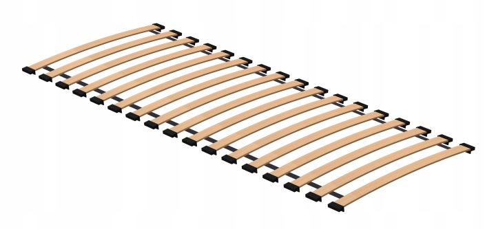 Rám postele z pružinových lamel Flex 200x80
