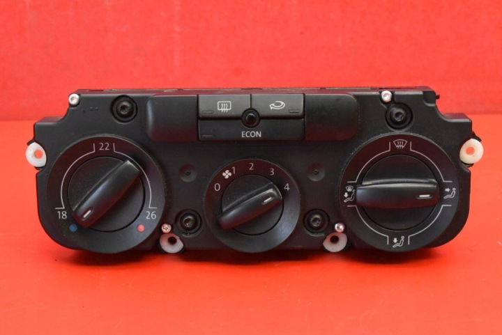 panel ovládání klími KLIMY VW GOLF 5 V 03-09