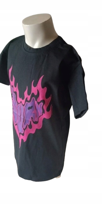 Bluzka t shirt dla dziewczynki bawełniana koszulka krótki rękaw — zdjęcie 12