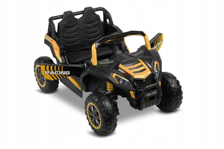 Електричний квадроцикл на акумулятор для дітей ATV 4x4 колеса 12 В авто транспортний засіб — фото 5