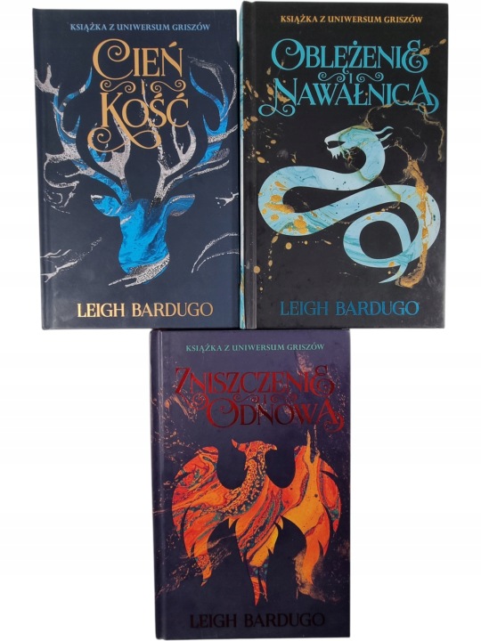Zdjęcie egzemplarza: Trylogia Grisza 1-3 / Cień i Kość / Leigh Bardugo