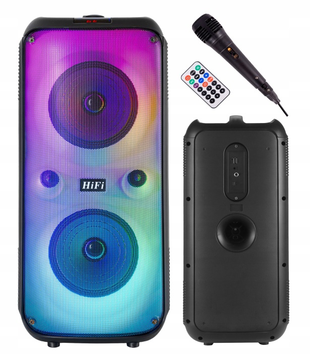 COLUMN 2000W WIRELESS SPEAKER BOOMBOX MOBILE SOUND SYSTEM