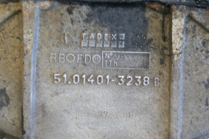 The housing of the MAN TGA Bomb Wheel, TGX, 51.01401-3238 5