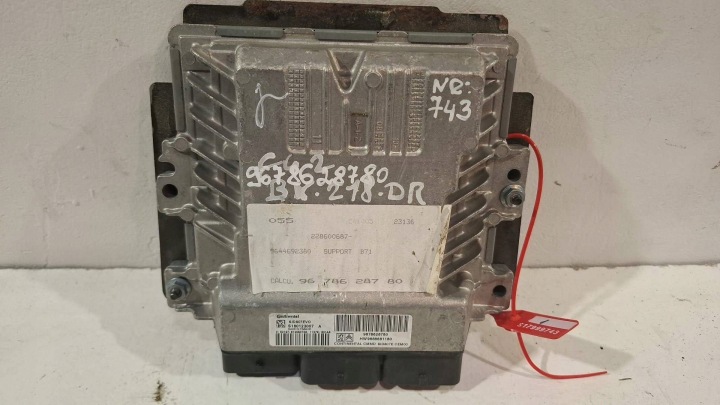 Bedienteil DES MOTORS Computer 9678628780 Citroen Peugeot 1.6 eHDI