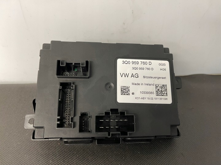 modul SITZ PAMIEC EGROCOMFORT VW PASSAT B8 3Q0959760D