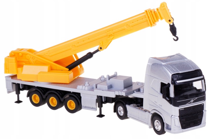 Фура VOLVO FH кран модель WELLY 1:64 — фото 5
