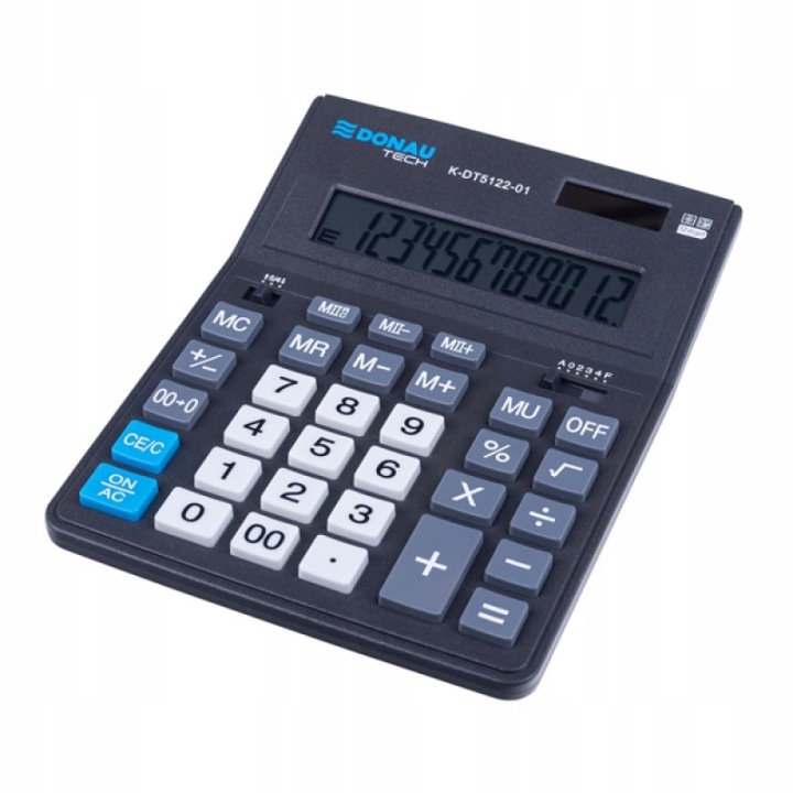 Калькулятор офісний OFFICE CI-CDB1201BK 12-цифр — фото 2