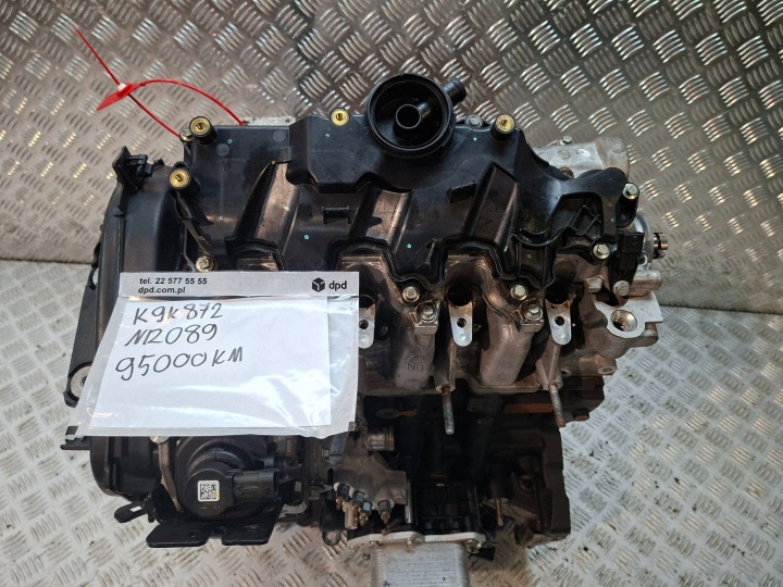 engine K9K872 RENAULT DACIA NISSAN 1.5 BLUE DCI EURO 6 15- 95 TYS PRZEBIEG