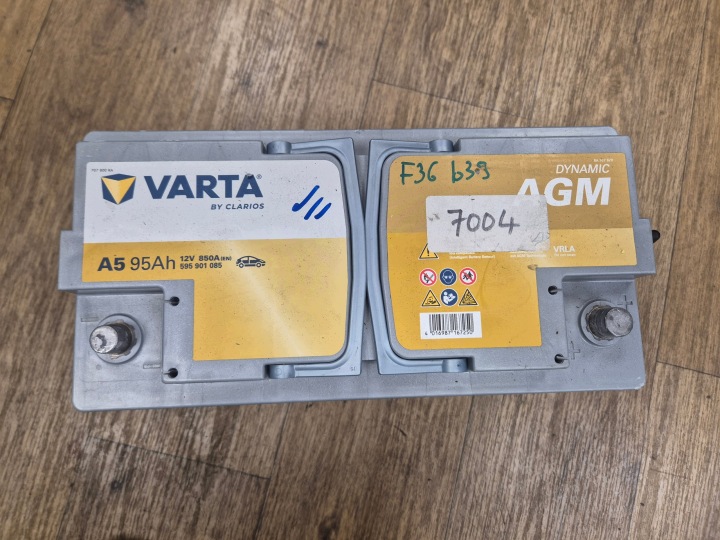 batteria BATERIA AGM VARTA 12V 95Ah 850A STAN BATERII 99%!