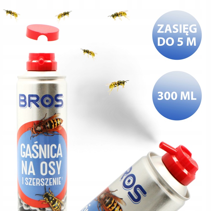BROS вогнегасник на оси і шершні, ліквідація гнізд, 300 мл — фото 4