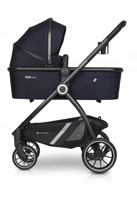 Візок дитячий 1 в 1 Crox Cosmic Синій Euro-Cart