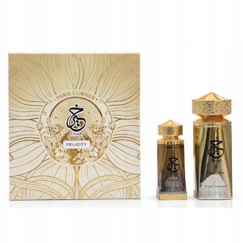 paris corner khair felicity woda perfumowana 100 ml   zestaw  