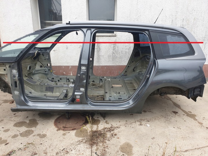 CITROEN C4 GRAND PICASSO II 13-19 Jupe Gauche Aile Arrière Arrière BOK Longeron